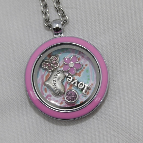 Jewelry - Daughter Theme Floating Charm Necklace